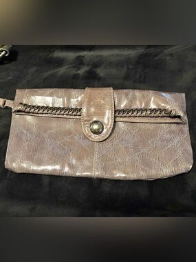 Vintage Giannini Silvertone Metallic Clutch
